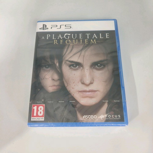 A Plague Tale Requiem sealed game for PS5 new
