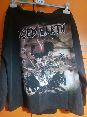 Iced Earth hoodie μεταχειρισμένο με μικρά σπασίματα στη στάμπα