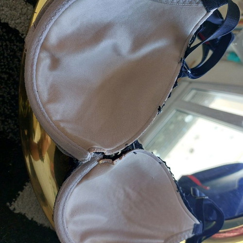 Pretty Polly bra used 34D with black lace