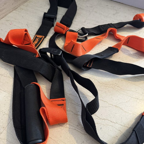 Fitness straps like new, TRX type, high quality