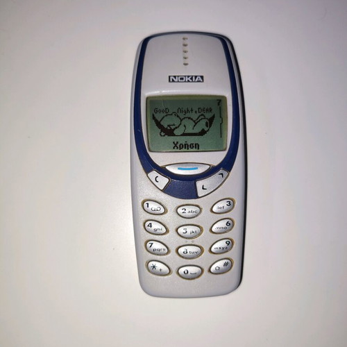 Nokia 3330 τηλέφωνο μεταχειρισμένο με φορτιστή και κουμπιά
