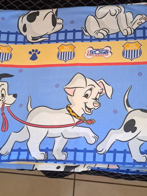 Children's bed sheets used, cotton, single bed set with pillowcases
