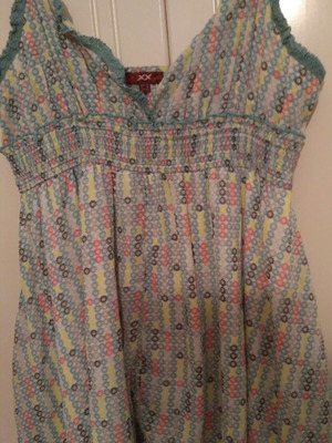 Tirante blouse used, printed, size 38