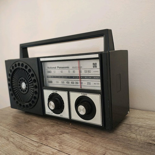 Panasonic vintage radio used