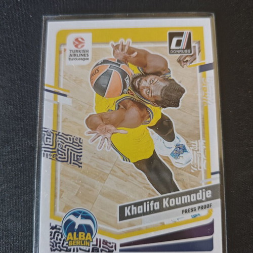 Khalifa Koumadje Panini Euroleague Donruss card 125/249