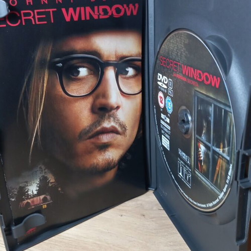 Secret Window DVD with Greek subtitles