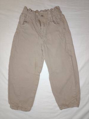 Zara No110 pants like new, beige, for 5 years old