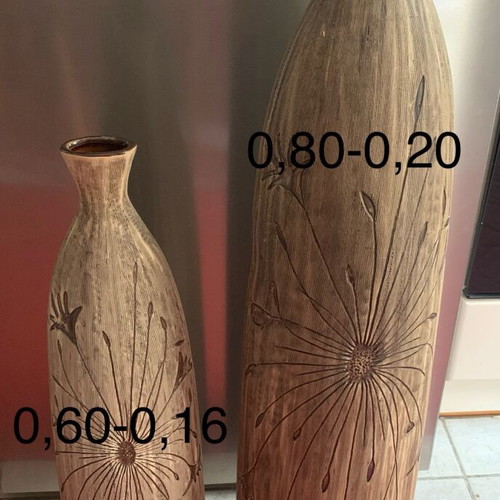 Ceramic floor vases like new