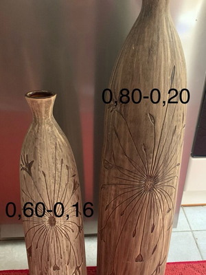 Ceramic floor vases like new