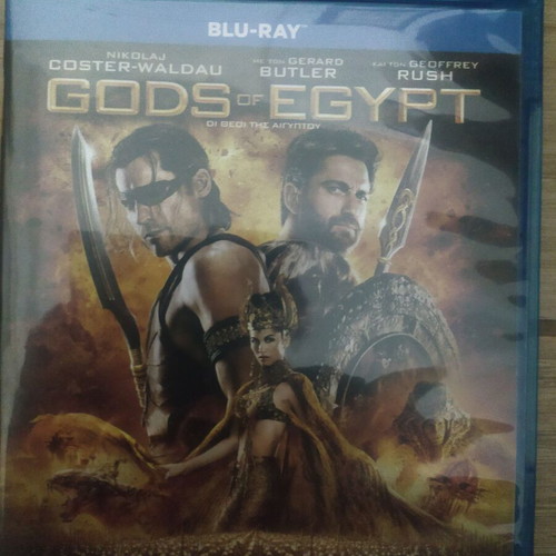 Gods of Egypt Blu Ray new with Greek subtitles