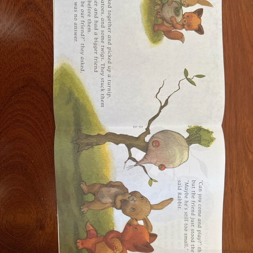 Fox Makes Friends book like new