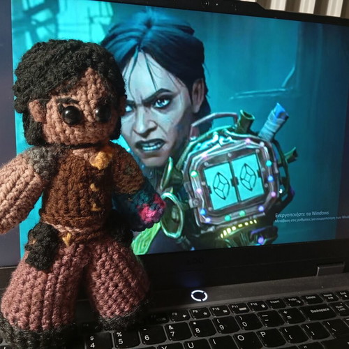 Sevika Crochet Plushie handmade from Arcane new