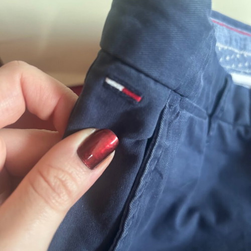 Tommy Hilfiger navy blue slim fit pants like new, size W32/L34