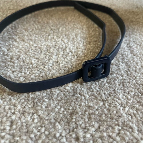 Children's belt used, adjustable size, black