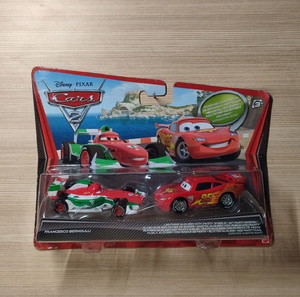 Mattel 2010 Disney Pixar Cars 2 Francesco Bernoulli Lightning Γνήσια Μεταλλικά Αυτοκινητάκια Mcqueen