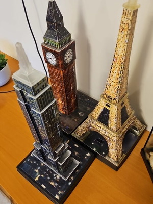 Σετ 3D παζλ με εμβληματικά μνημεία