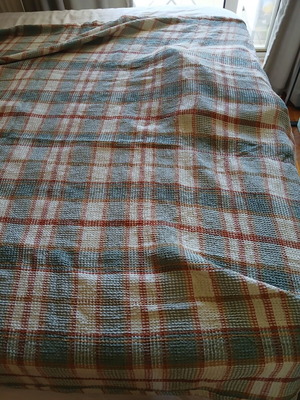 Zara Home blanket like new, thin but warm, fits double bed