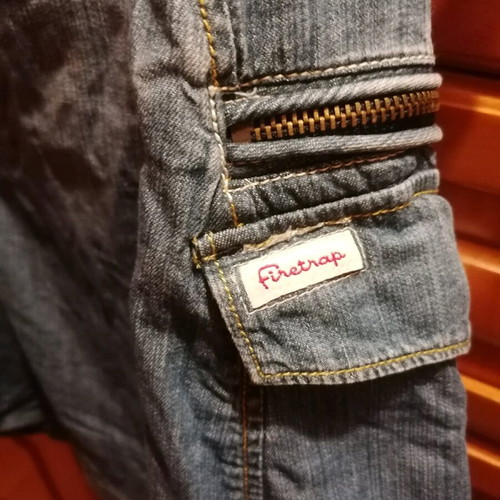 Firetrap denim skirt used size 29 blue