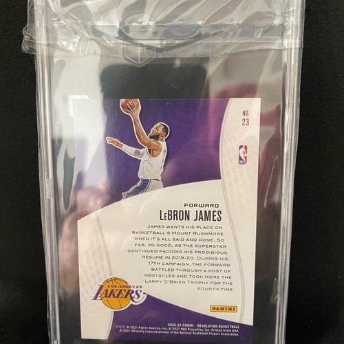 2021 Lebron James SGC 10 Revolution Groove new