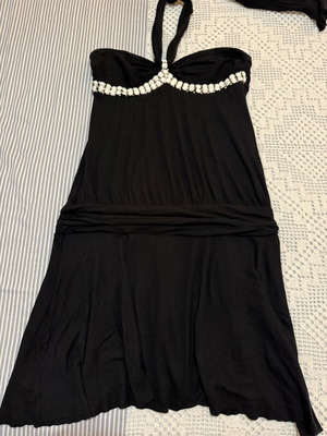 Blumarine mini dress like new, black, size S