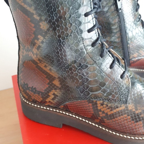 Kickers Oxigeno boots like new, size 38, multicolor