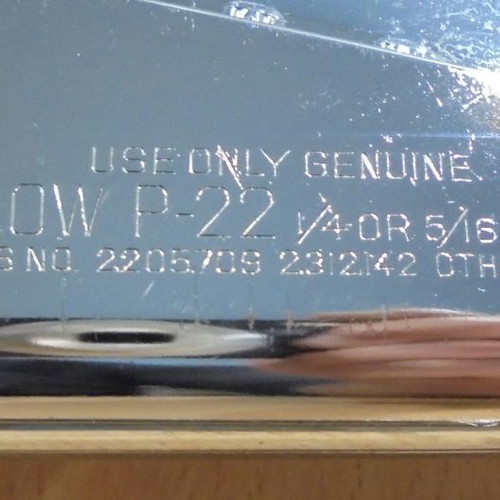 Arrow P-22 old American metal stapler used with spare parts