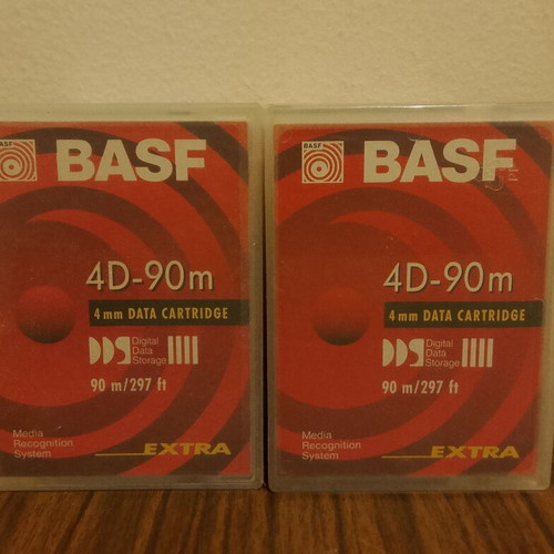 BASF 4D DDS IIII Tapes used, pack of 10