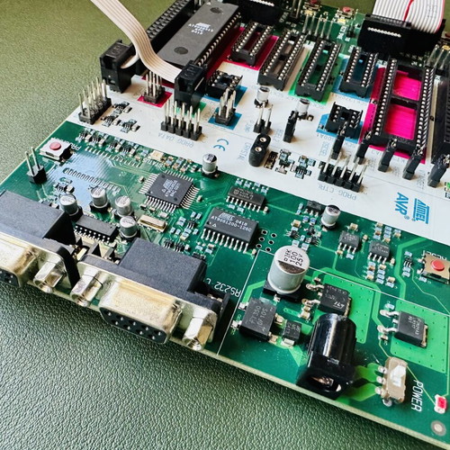 Atmel AVR STK500 development board used