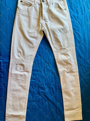 Funky Buddha white men's pants slim straight size S like new
