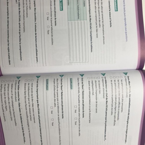 B1 DELF A DO French book used