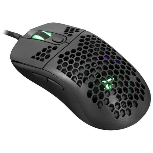 White Shark Galahad GM-5007B gaming mouse new, 6400 DPI, black