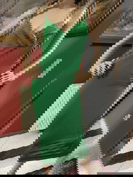 Just Cavalli πράσινο φόρεμα