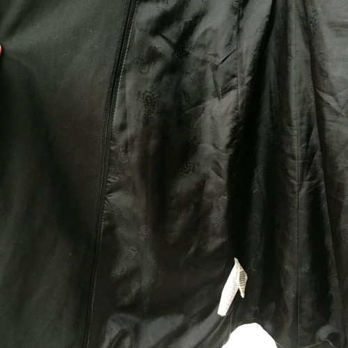 Mango cotton trench suit S like new, black