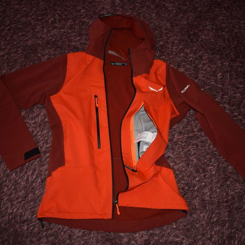 Salewa Committed Durastretch men's jacket size S like new, red