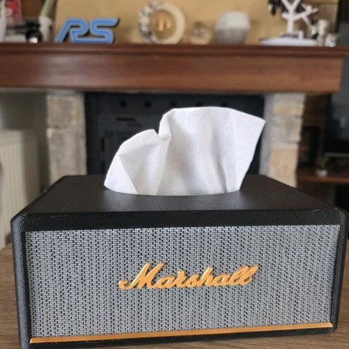 Marshall Tissue Box new style