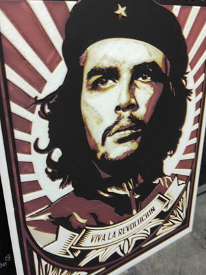 Τρισδιάστατη εκτύπωση κάδρο Che Guevara καινούργιο