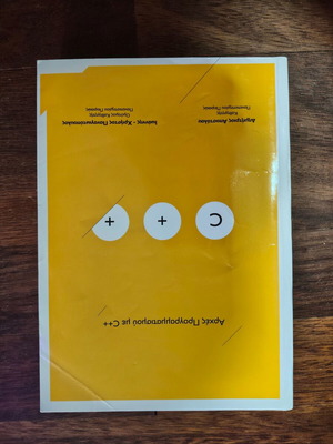 Programming Principles with C++ book by D. Apostolou and I.-Ch. Panagiotopoulos