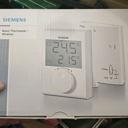 Siemens rdh100rf thermostat used, complete set
