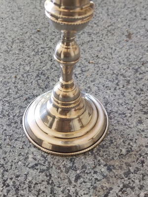 Silver 925 candlestick new, height 13.5cm