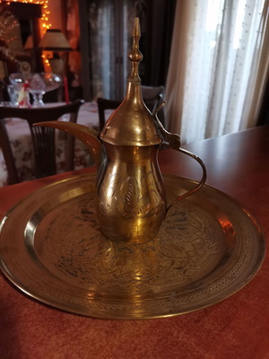 Vintage brass set used