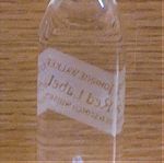  Johnnie Walker Scotch Whisky παλιό διαφημιστικό γυάλινο συμπαγές μπουκάλι μινιατούρα