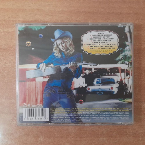 Madonna Music CD, pop
