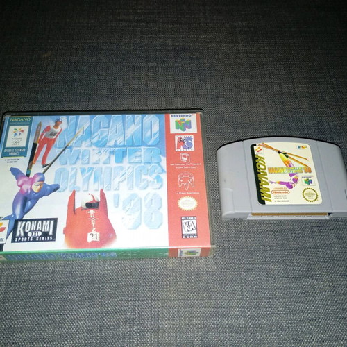 Nagano Winter Olympics 98 Nintendo 64 used game