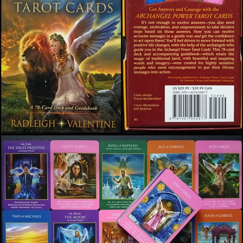 Archangel Power Tarot Cards like new 78-card set with guidebook