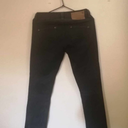 Black superlow trousers used, size S
