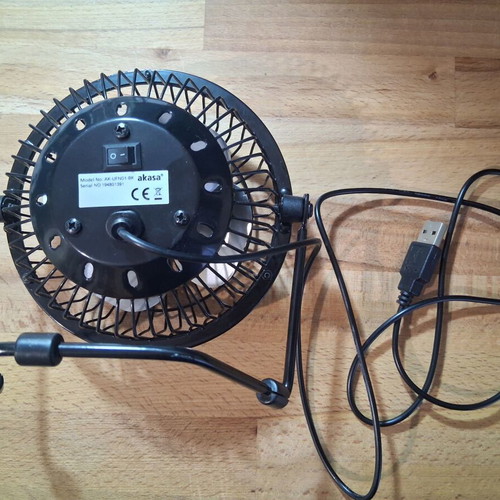 Akasa Ak-ufn01-bk USB mini fan
