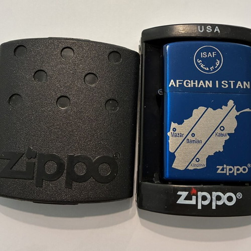 Zippo lighter ISAF new in box