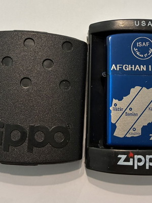 Zippo lighter ISAF new in box