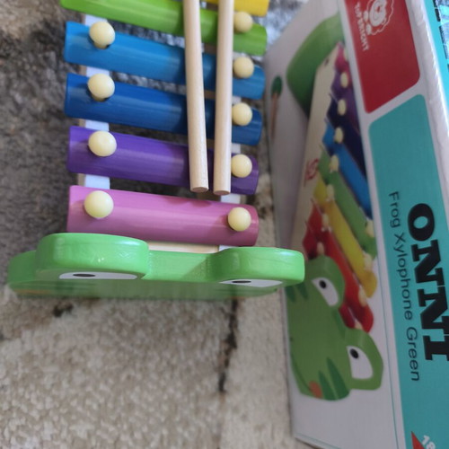 Top Bright wooden frog xylophone used