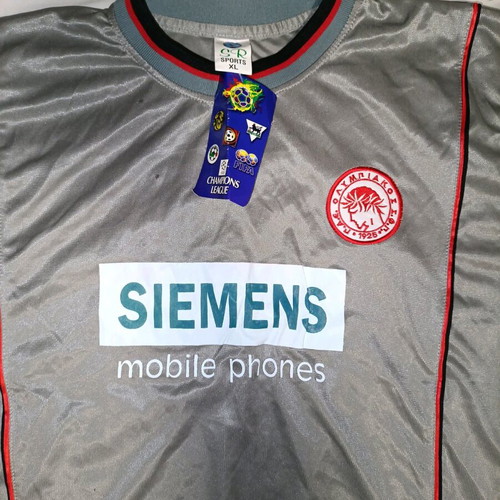 Olympiacos 2003 football jersey used, official replica, size L to XL